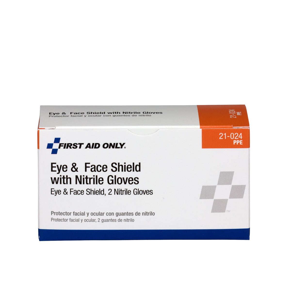 First Aid Only Eye & Face Shield with Gloves Kit - 1 set/box