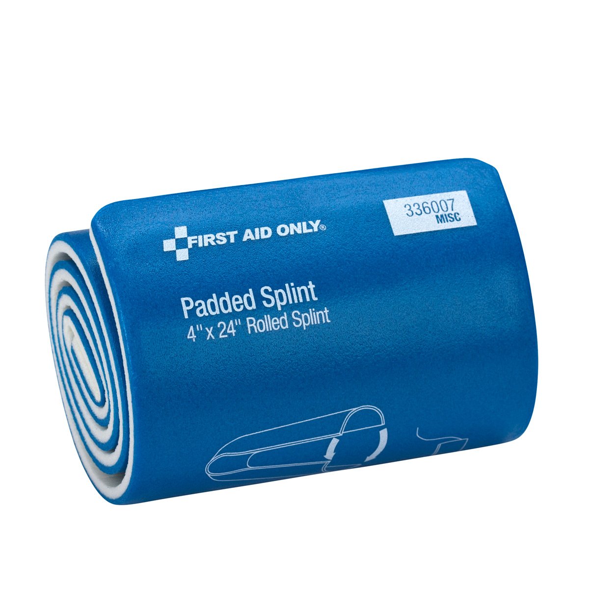 First Aid Only 4.25"x24" Padded Splint