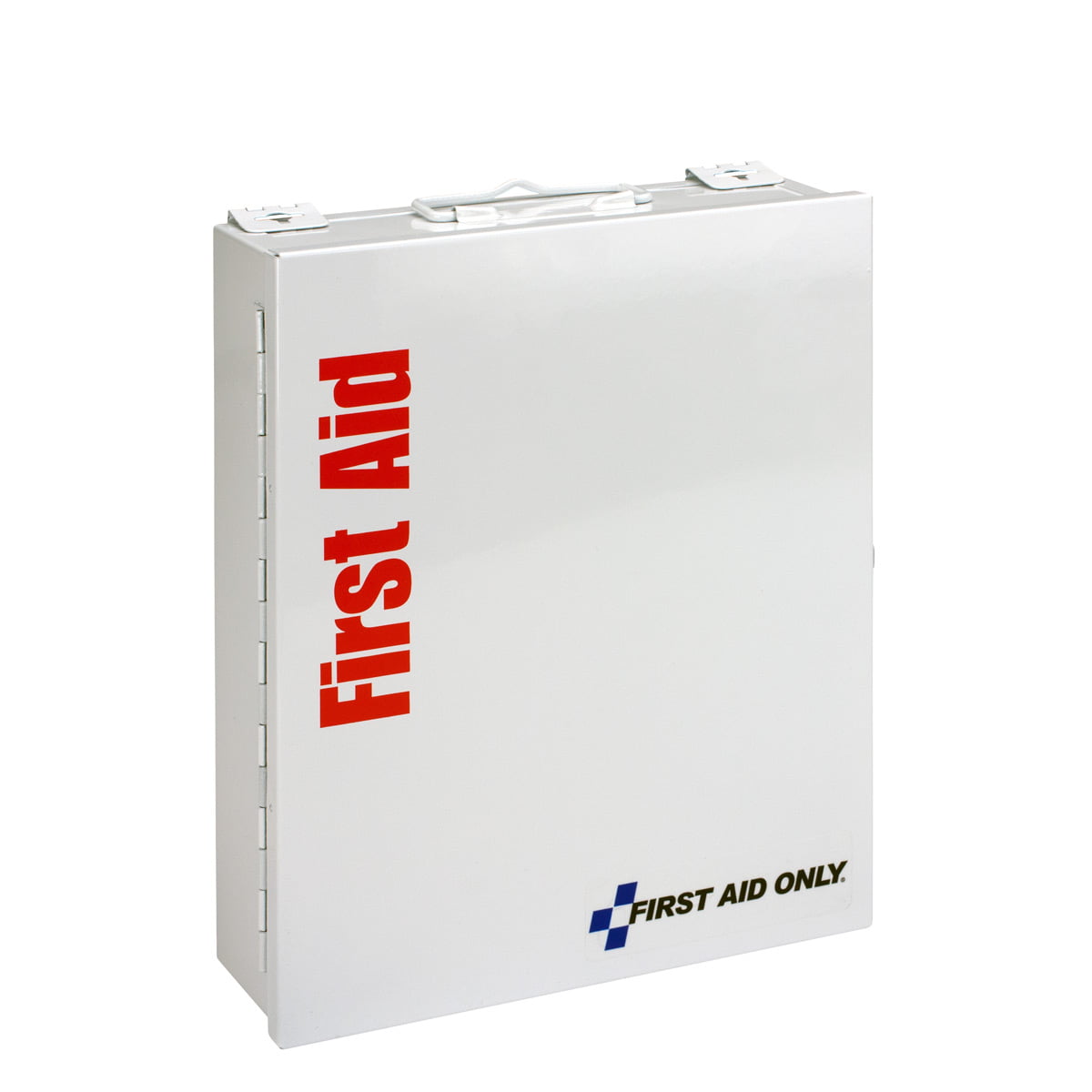 First Aid Only 25 Person Medium Metal SmartCompliance First Aid Cabinet Without Medications ANSI 2021 Class A+ - 90578-021