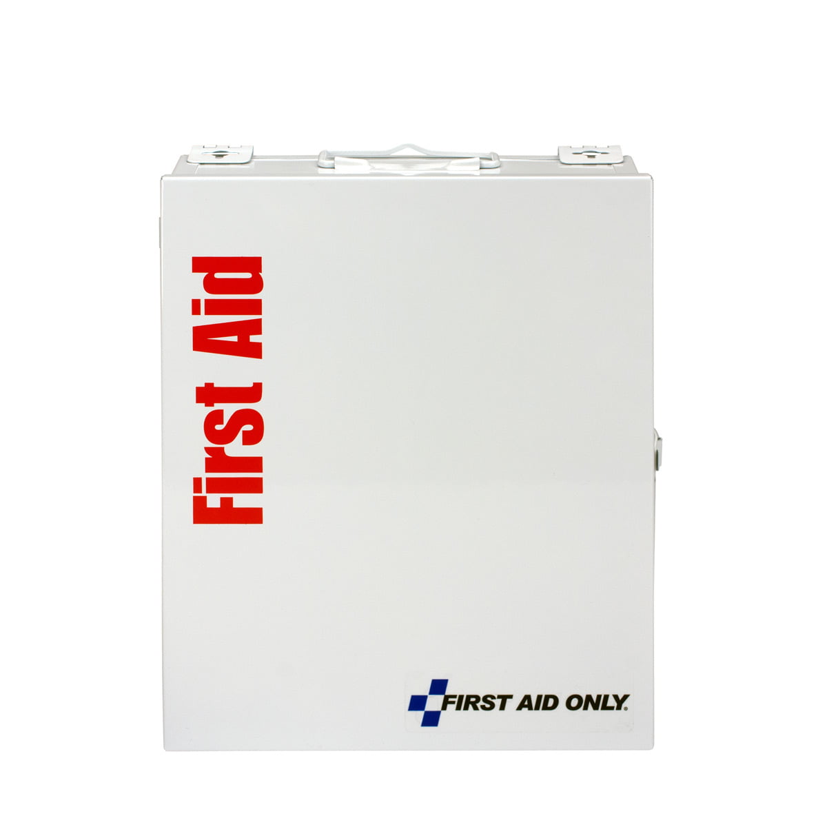 First Aid Only 25 Person Medium Metal SmartCompliance First Aid Cabinet Without Medications ANSI 2021 Class A+ - 90578-021