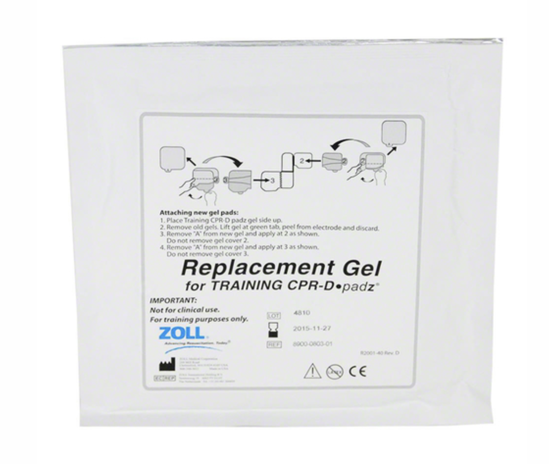 ZOLL AED Plus TRAINING CPR-D Electrode Adult Pads