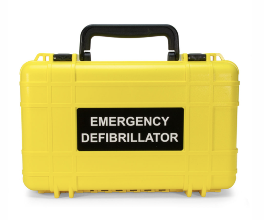 Defibtech Lifeline or Lifeline Auto Water-Resistant Deluxe Hard Carry Pelican Case