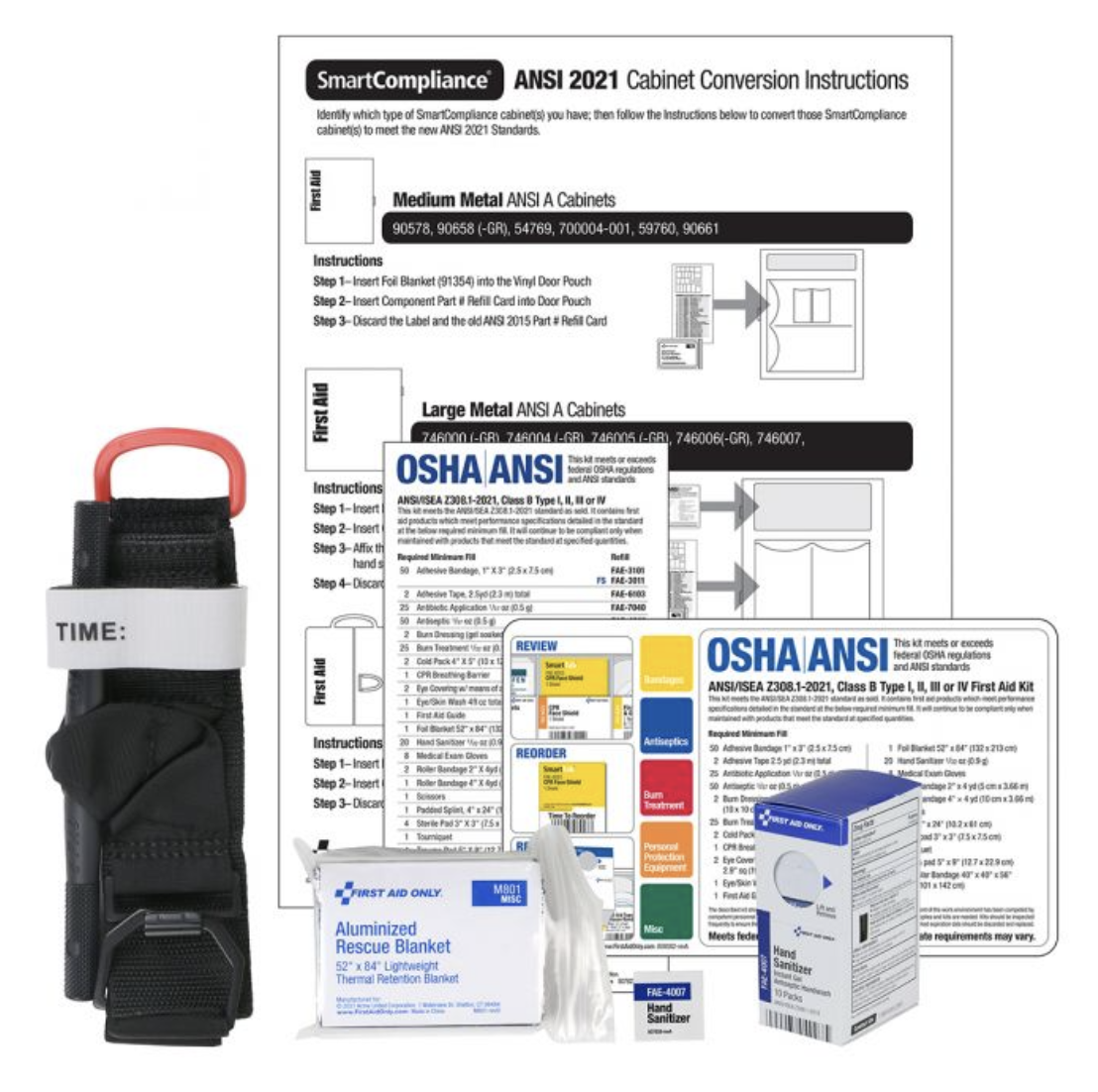 First Aid Only SmartCompliance ANSI Class B 2021 Conversion Kit - 91366