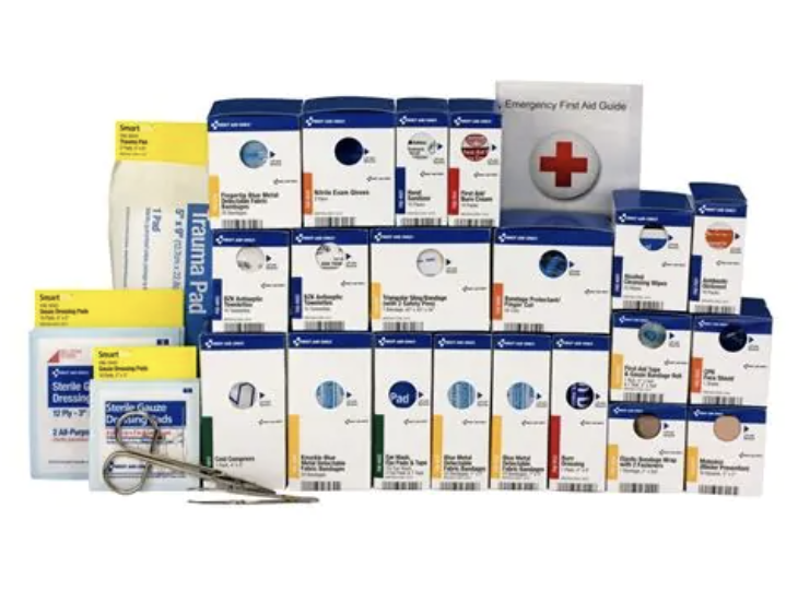 First Aid Only Large SmartCompliance Food Service Refill Pack without Meds, ANSI 2021 Class A+ - 90828-021