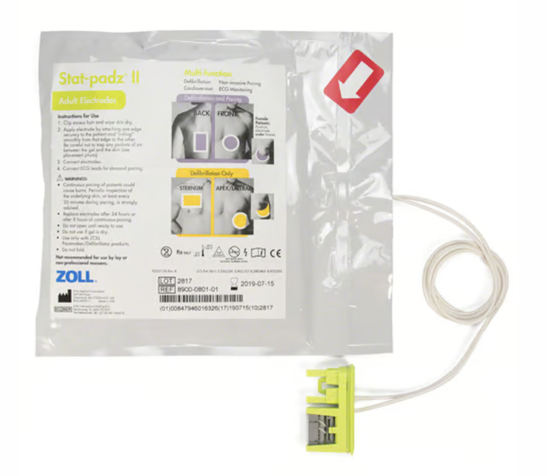 ZOLL AED Plus Adult Pads - Stat-Padz II