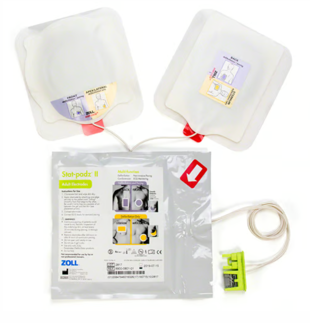 ZOLL AED Plus Adult Pads - Stat-Padz II