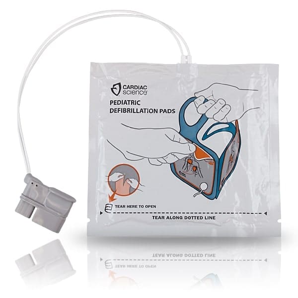 Cardiac Science Powerheart G5 Pediatric Intellisense Defibrillation Electrode Pads XELAED003C