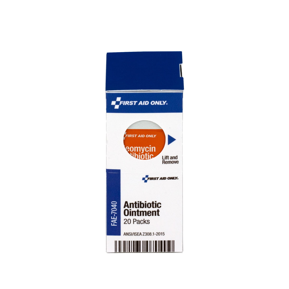 First Aid Only SmartCompliance Refill Antibiotic Ointment, 20 Per Box