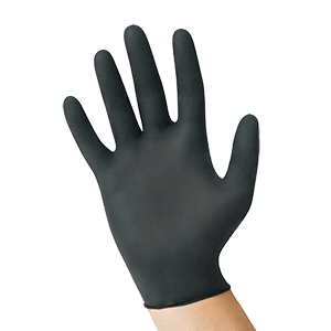 Uniseal® Nitrile Exam Gloves – BlackSeal HT Powder-Free