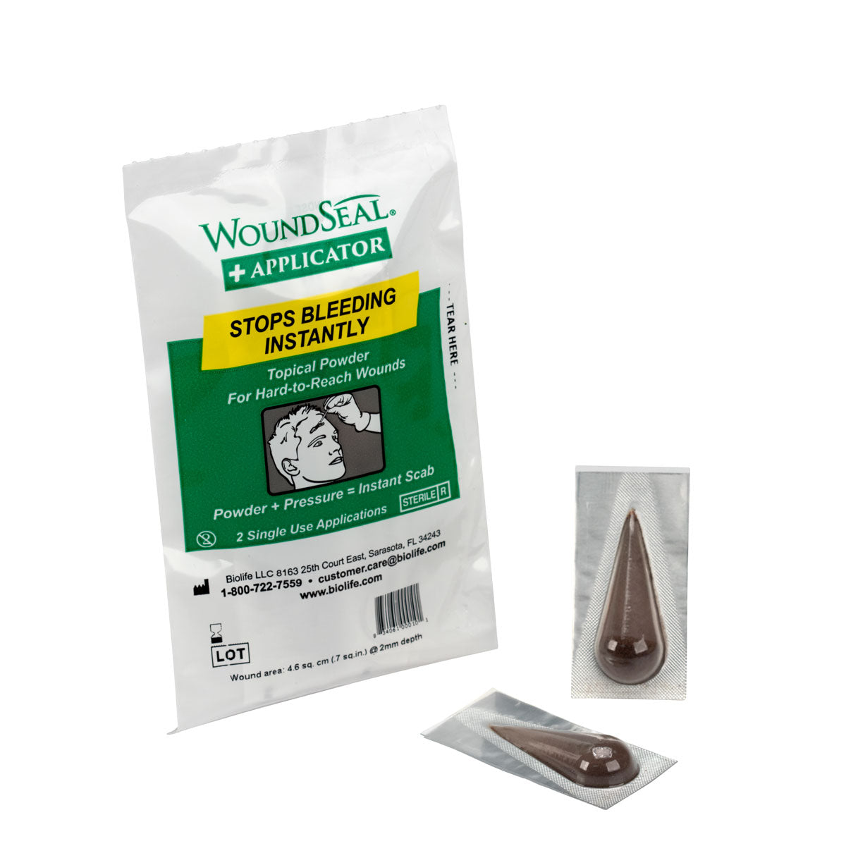 Stops Bleeding Instantly