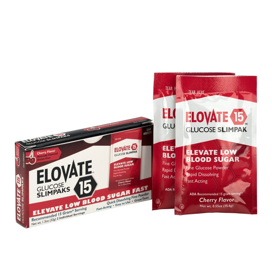 Elovate Glucose Packets, 2 Per Box