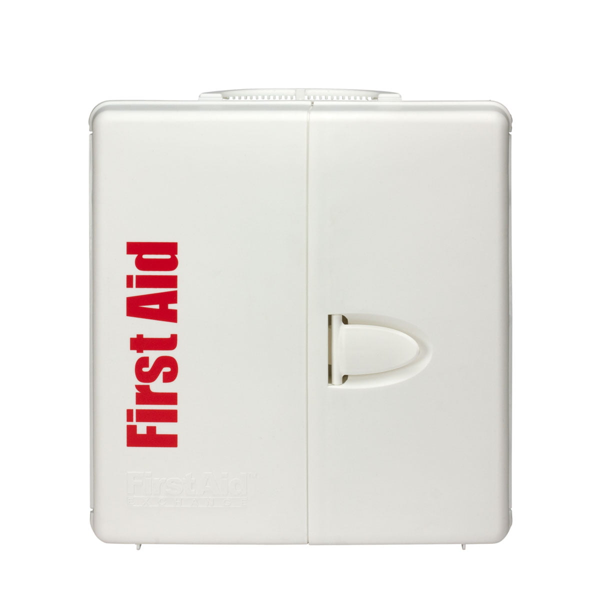First Aid Only Large 50 Person Plastic SmartCompliance First Aid Cabinet Without Medication ANSI 2021 Class A+ - 90580-021