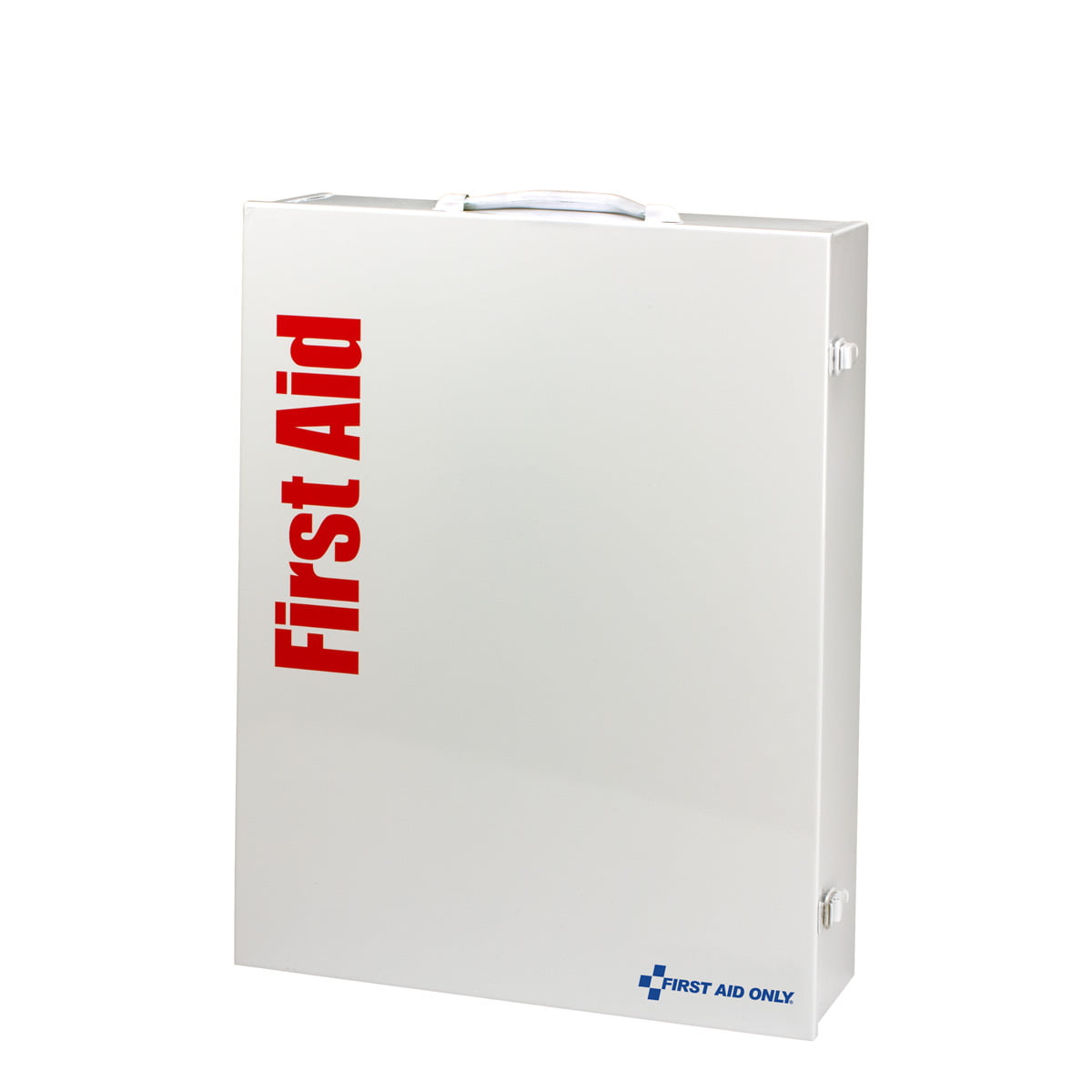First Aid Only XL Metal 150 Person SmartCompliance General Business First Aid Cabinet with Medications ANSI 2021 Class A+ - 90732-021