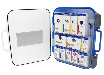 First Aid Only FAO SmartCompliance Mobile 25 Person 2021 ANSI A Clear Front First Aid Kit - 91537