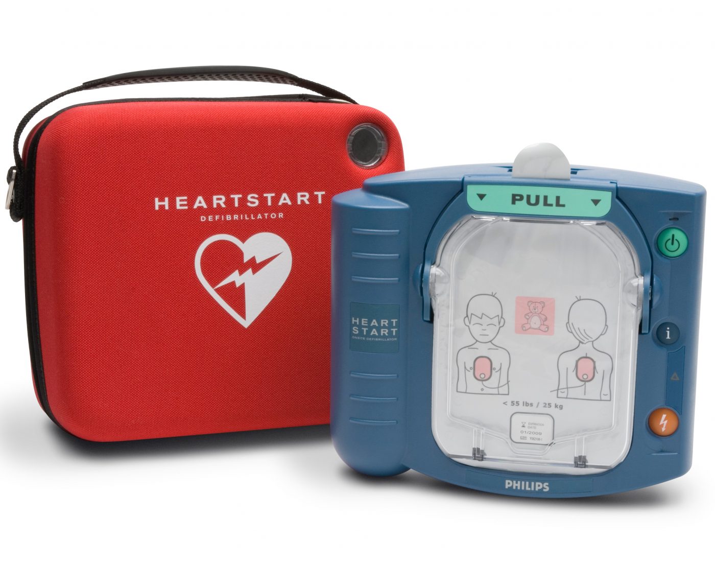 Lease a Philips HeartStart OnSite with Ready-Pack for only $99/mo. (Option R01) - 3 Year Term