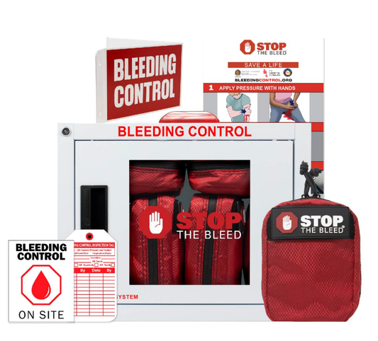 Stop the Bleed Control Kit STB AB2260 Compliant Ansi 2021 Cabinet Bundle