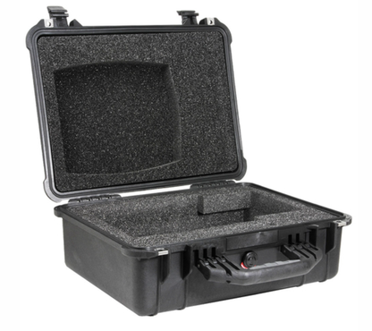 ZOLL AED Plus LARGE Hard Sided Rigid Plastic Carry Pelican Case