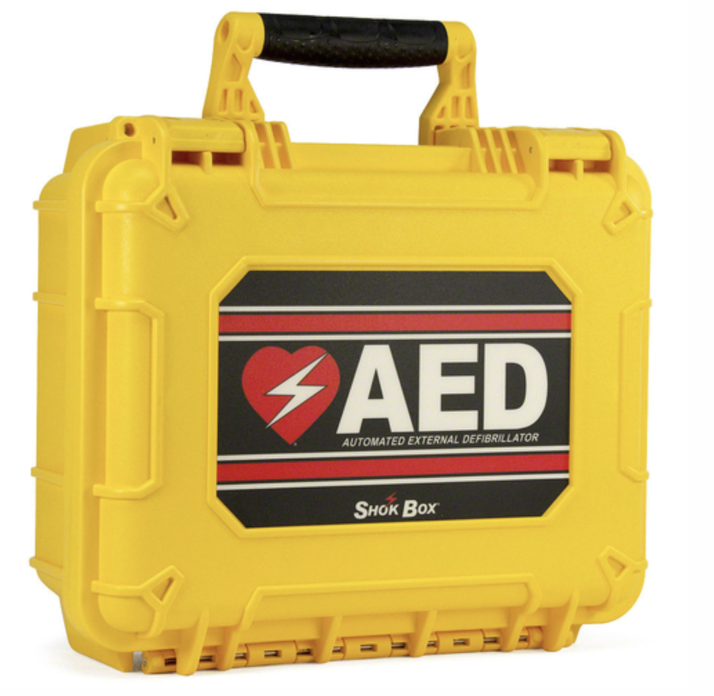 HeartSine Samaritan PAD AED Shok Box Watertight Hard Carry Pelican Case