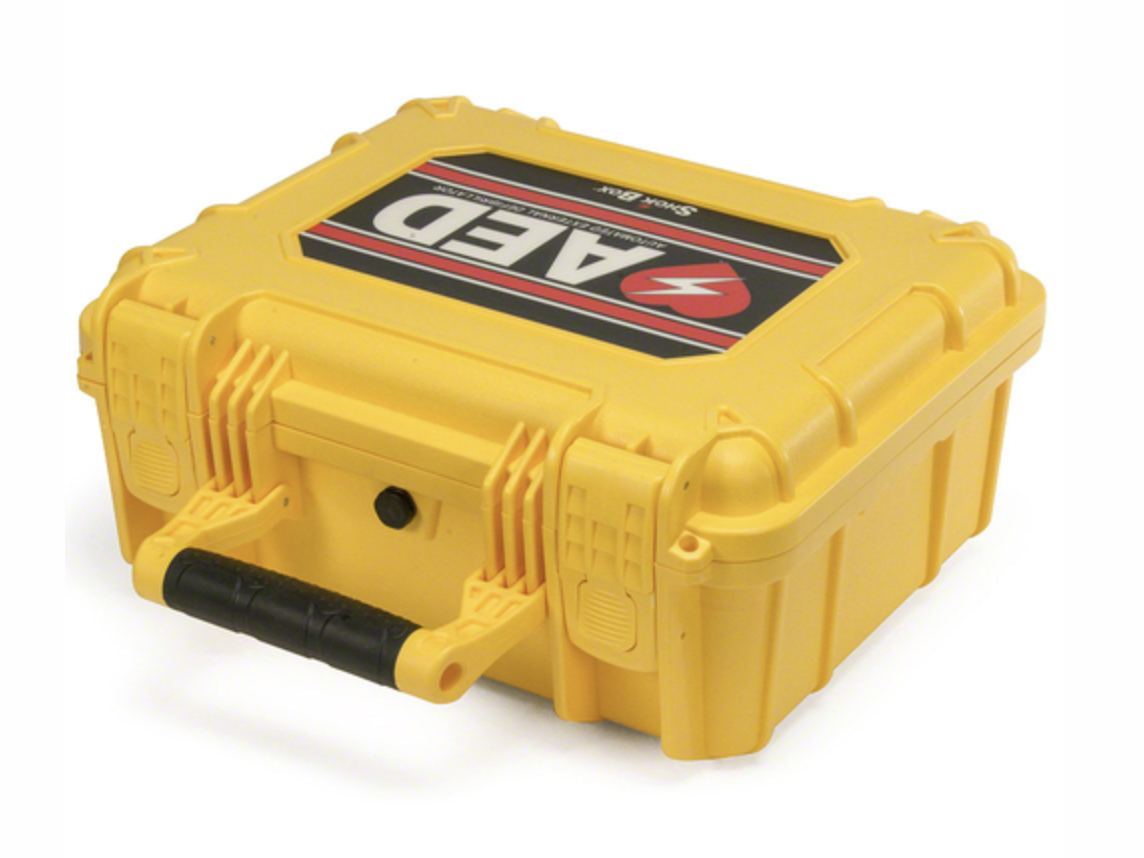 HeartSine Samaritan PAD AED Shok Box Watertight Hard Carry Pelican Case