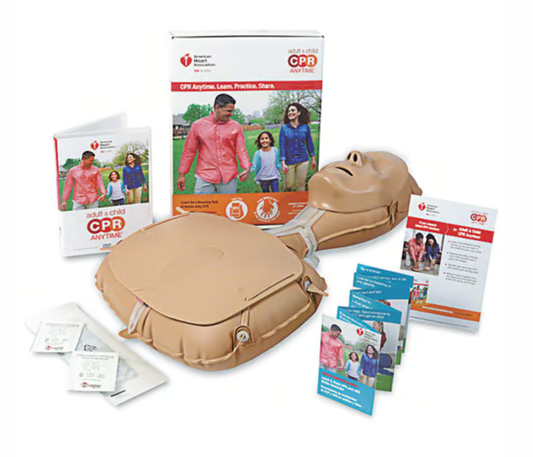 Adult/Child CPR Anytime Manikin - English/Spanish