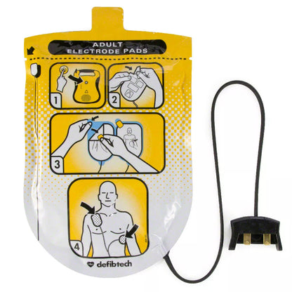 Defibtech LifeLine or Lifeline Auto Adult Electrode Pads - DDP-100