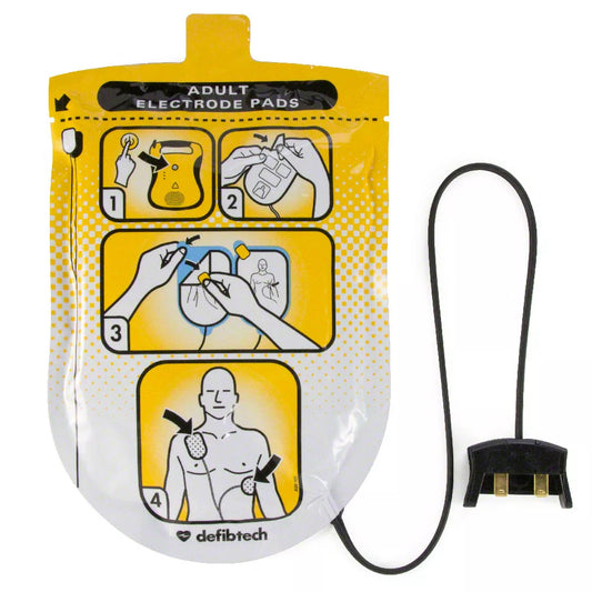 Defibtech LifeLine or Lifeline Auto Adult Electrode Pads - DDP-100