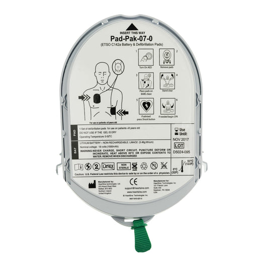 heartsine samaritan pad 350p 450 aed electrode pads