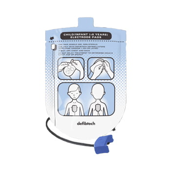 Defibtech LifeLine or Lifeline Auto Pediatric Electrode Pads - DDP-200P