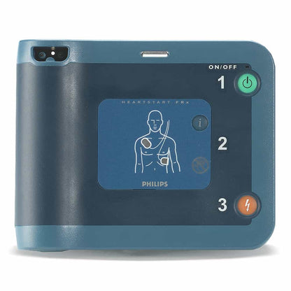 Philips HeartStart FRx AED with Waterproof Hard Carry Pelican Case (Option C03-pelican case)