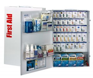 smartcompliance xxl business first aid cabinet with medication