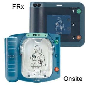 heartstart onsite and frx aeds